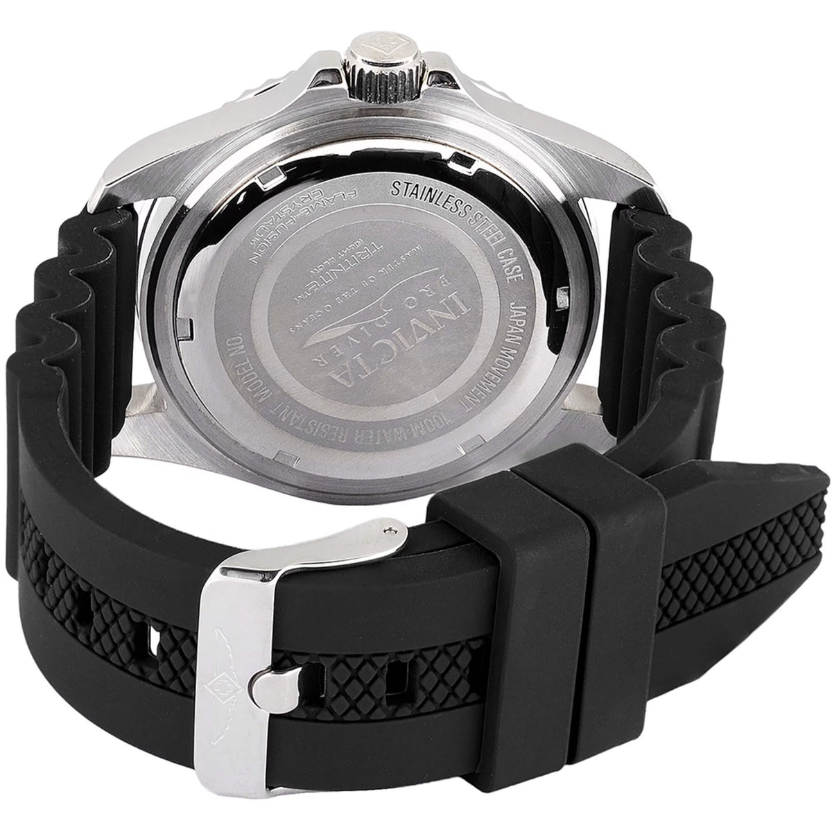 Invicta Pro Diver Black/Back Men's 100m Quartz Analog Watch 47161