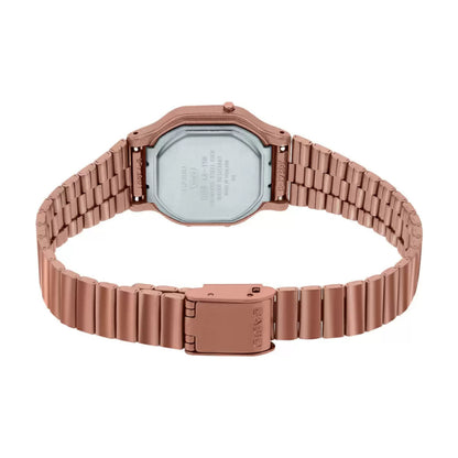 Casio Rose Gold Women's Small Stainless Steel Digital Watch LA-11WR-5A