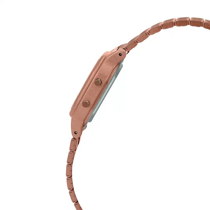 Casio Rose Gold Women's Small Stainless Steel Digital Watch LA-11WR-5A