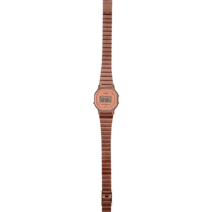 Casio Rose Gold Women's Small Stainless Steel Digital Watch LA-11WR-5A