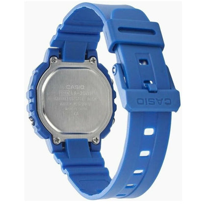 Casio LA-20WH-2A Small Blue Women's Illuminator Multifunction Digital Watch