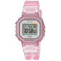 Casio Transparent Pink Women’s Compact 50m Digital Watch LA-20WHS-4A