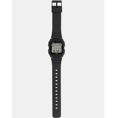 Casio Pop Black Bio-Resin Band Unisex World Time Digital Watch LF-30W-1A