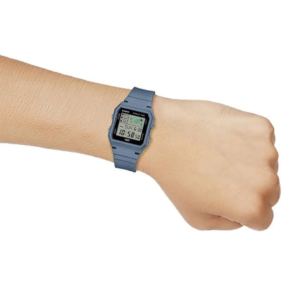 Casio Pop Blue Bio-Resin Band Unisex World Time Digital Watch LF-30W-2A