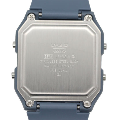 Casio Pop Blue Bio-Resin Band Unisex World Time Digital Watch LF-30W-2A