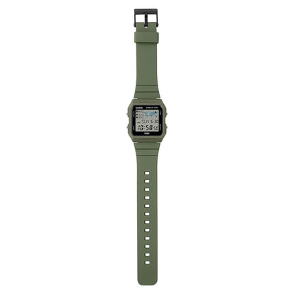 Casio Pop Green Bio-Resin Band Unisex World Time Digital Watch LF-30W-3A