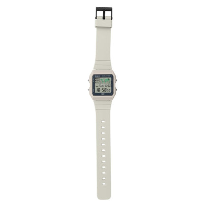 Casio Pop White Bio-Resin Band Unisex World Time Digital Watch LF-30W-8A