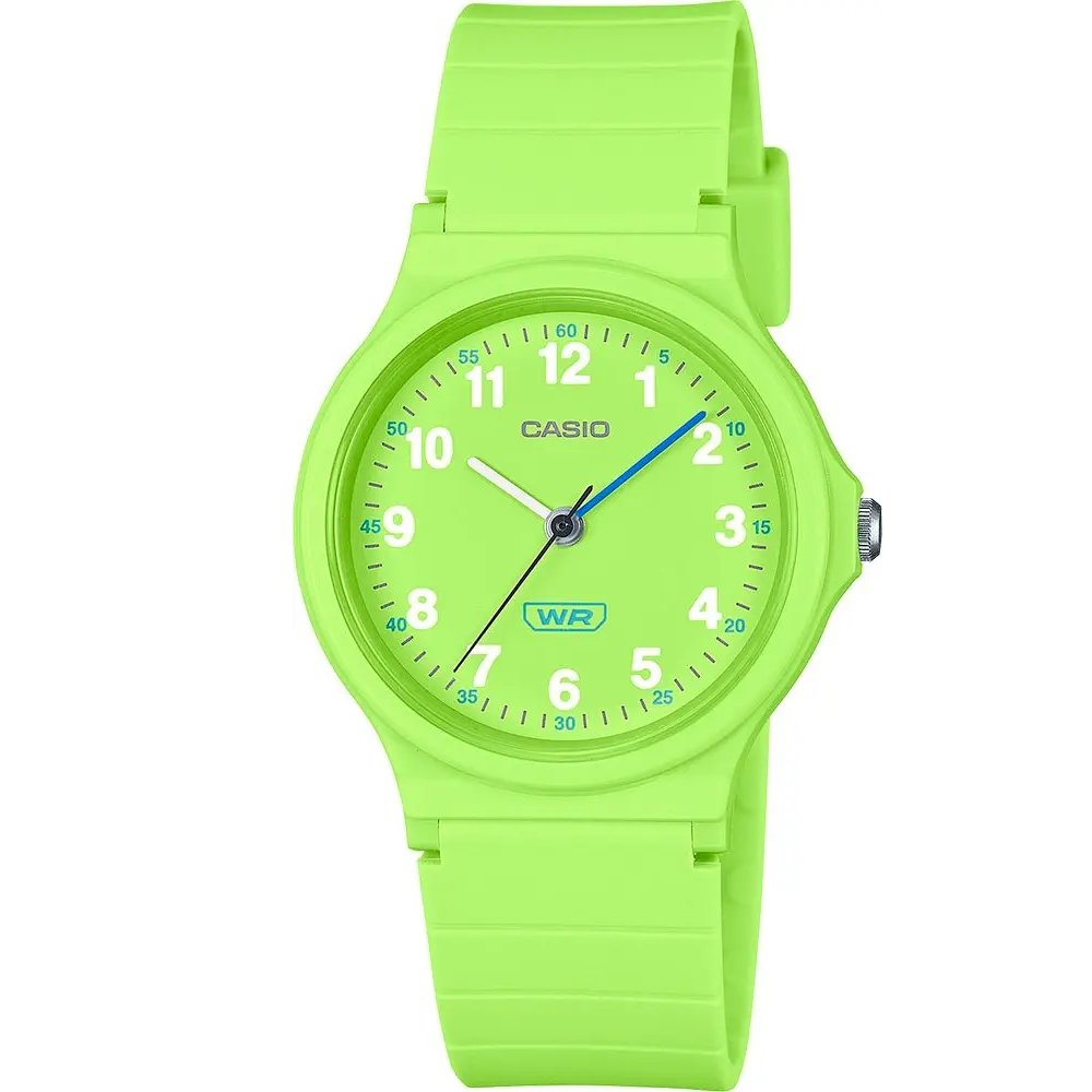 Casio Pop Series Lime Green Bio-Resin Women's Analog Quartz Watch LQ-24B-3B