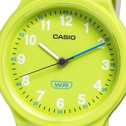 Casio Pop Series Lime Green Bio-Resin Women's Analog Quartz Watch LQ-24B-3B