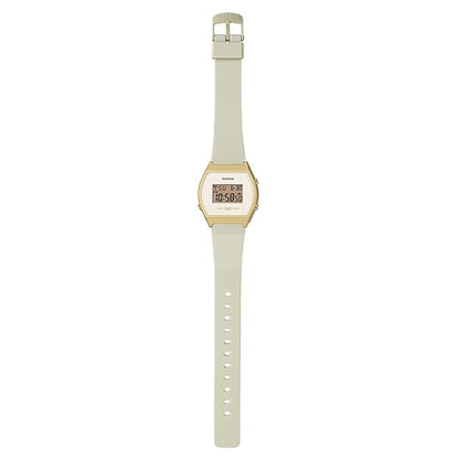 Casio Cream/Gold Women's 50m Digital Watch LW-204-9A