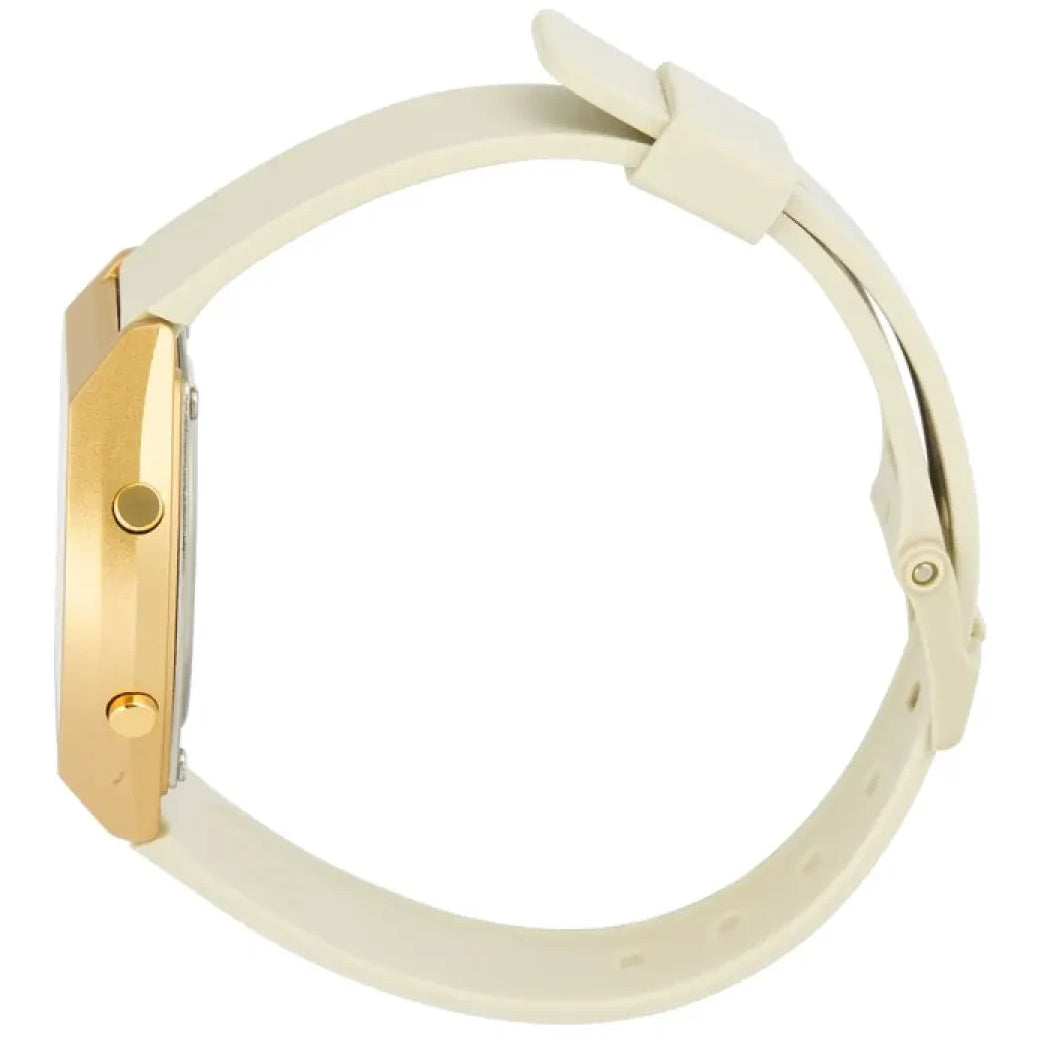 Casio Cream/Gold Women's 50m Digital Watch LW-204-9A