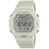 Casio Ivory Step Tracker Women's 100m Digital Sports Watch LWS-2200H-8A