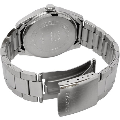 Casio Light Blue/Silver Men's 50m 3-Hand Quartz Analog Watch MTP-1302DA-3A