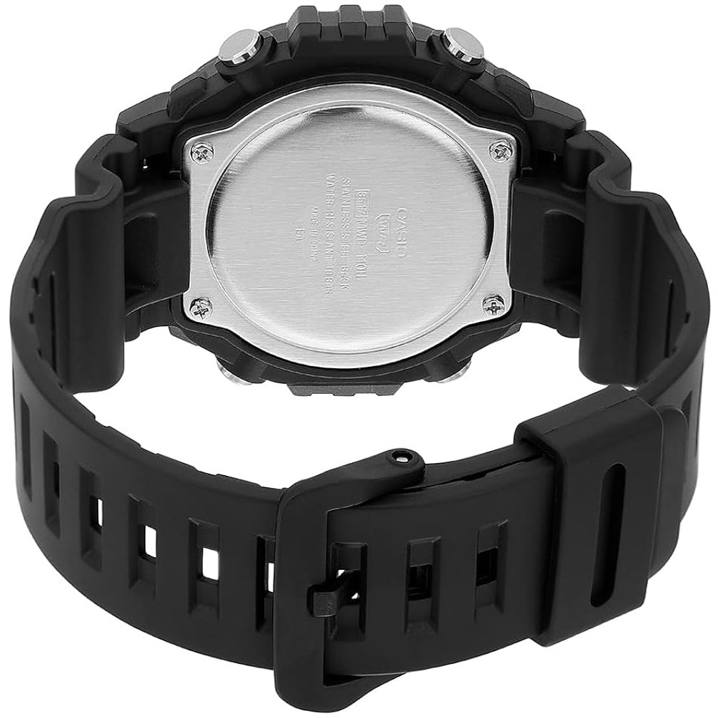 Casio all Black Men's 100m Multifunction Digital Sports Watch MWD-110HB-1BV