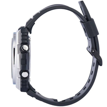 Casio Black/Silver Men's 100m Digital-Analog Sports Watch MWQ-100-1A