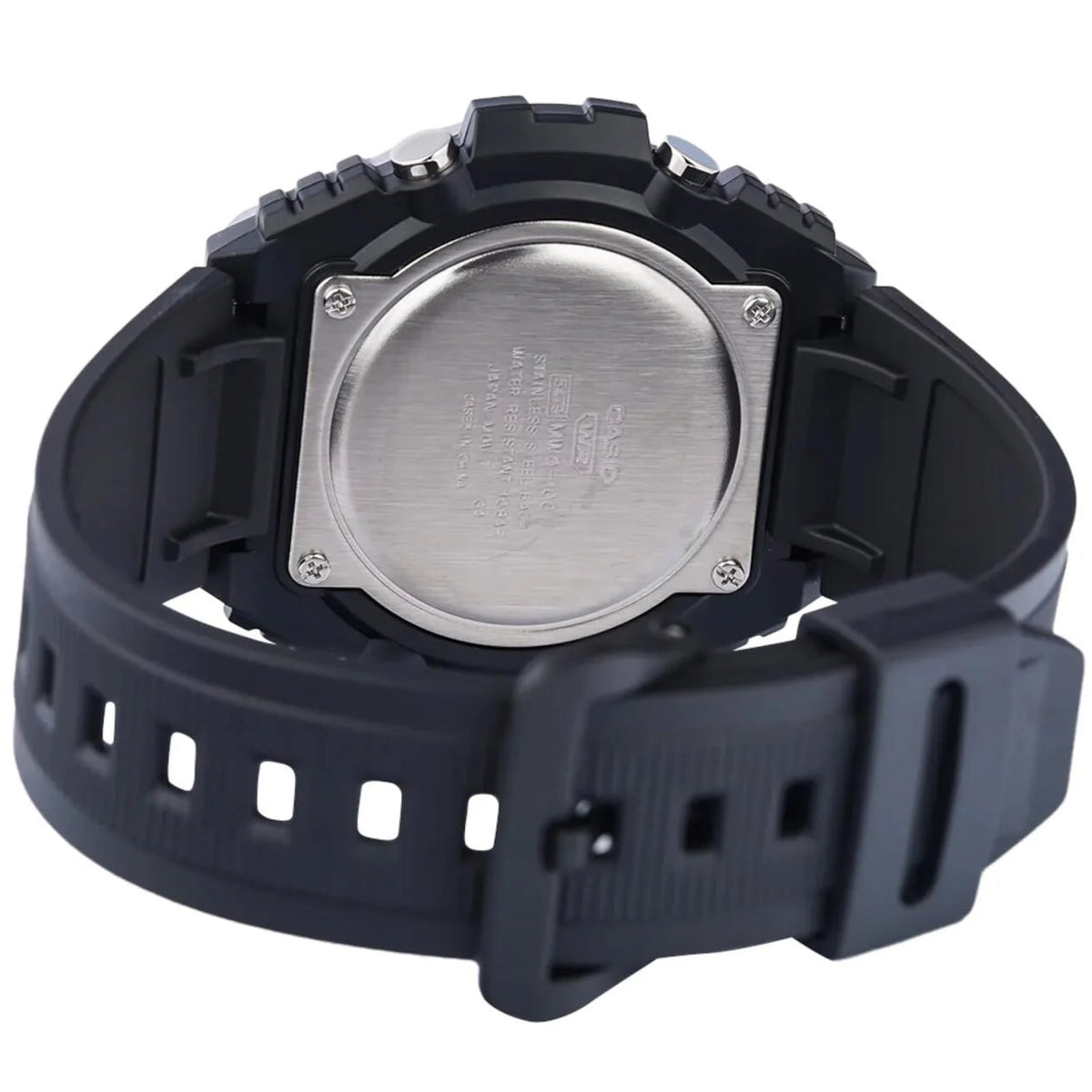 Casio Black/Silver Men's 100m Digital-Analog Sports Watch MWQ-100-1A
