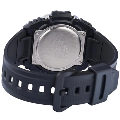 Casio Black/Silver Men's 100m Digital-Analog Sports Watch MWQ-100-1A