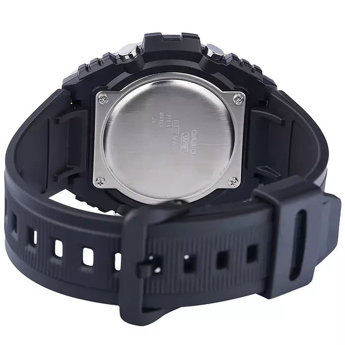 Casio Blue/Silver Men's 100m Digital-Analog Sports Watch MWQ-100-2A