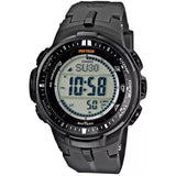 Casio Pro-Trek Triple Sensor Multi-Band Solar 100m Digital Watch PRW-3000-1DR