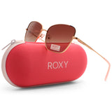 Roxy Rose Gold/Purple Gradient Women's Polarised Sunglasses