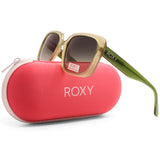 Roxy Sage Green/Grey Gradient Women's Polarised Sunglasses