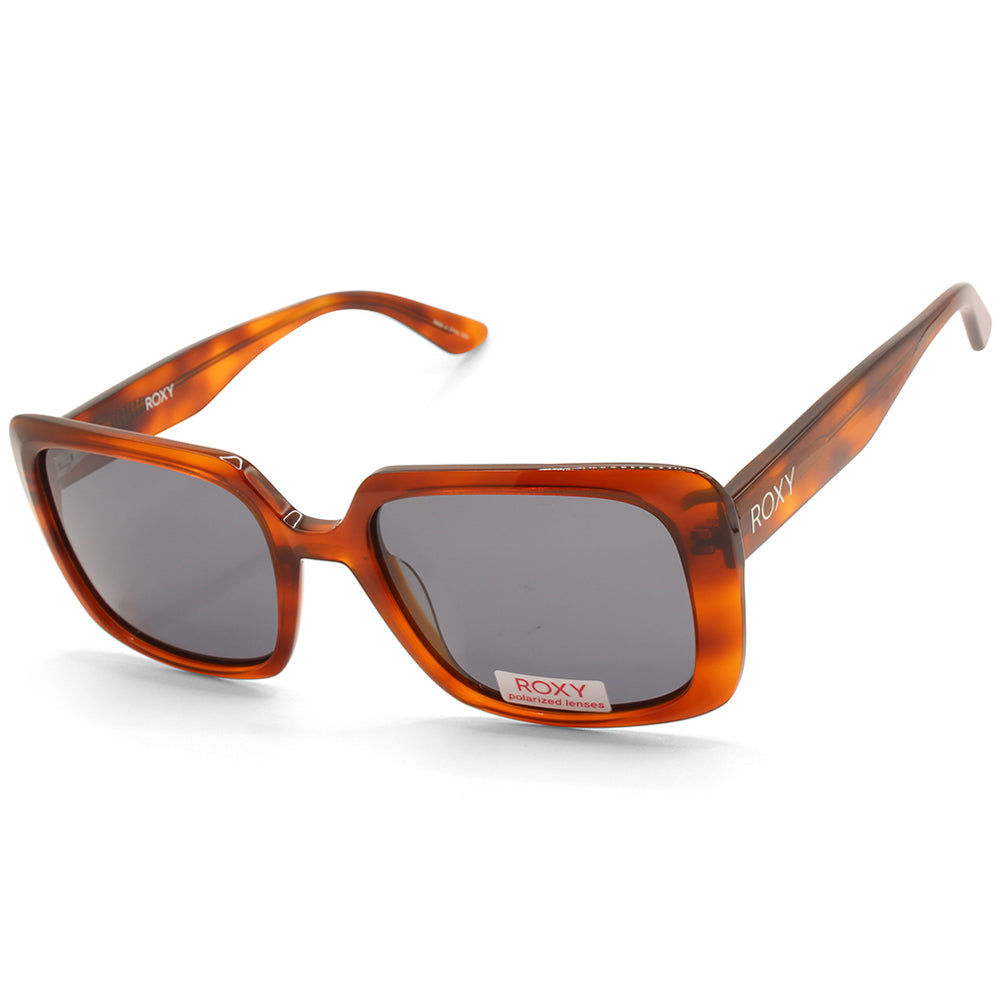 Roxy Brown Tortoise/Grey Women's Polarised Designer Sunglasses