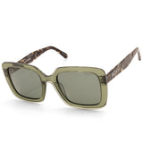 Roxy Shiny Transparent Green/Grey Polarised Women's Sunglasses