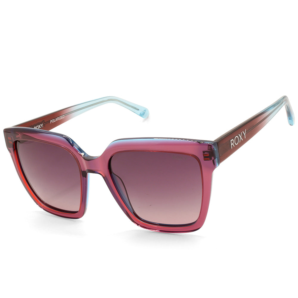 Roxy Shiny Purple/Purple Gradient Women's Designer Sunglasses