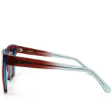 Roxy Shiny Purple/Purple Gradient Women's Designer Sunglasses