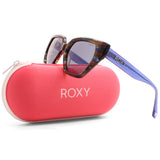 Roxy Blue Marble/Grey Women's Polarised Designer Sunglasses