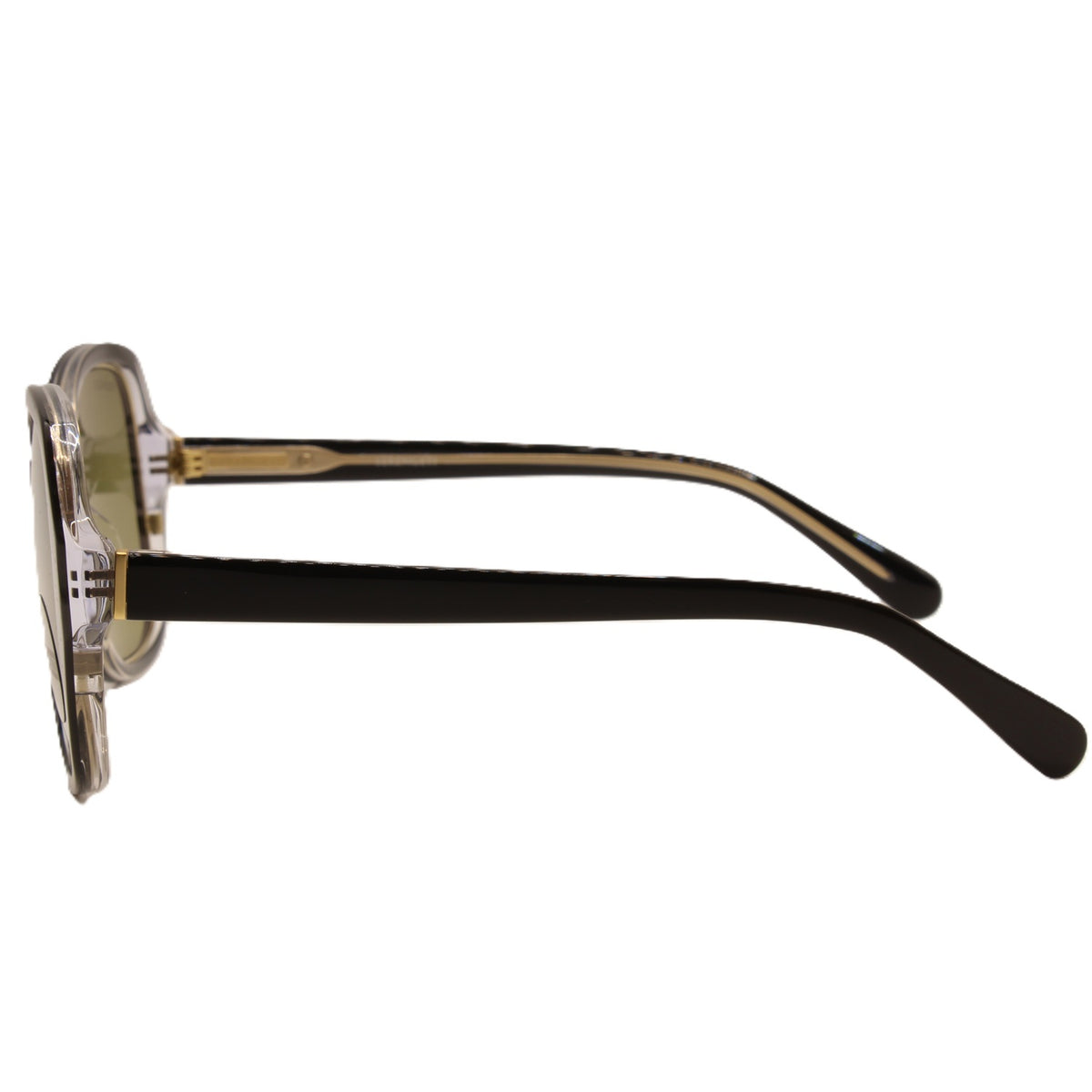 Serengeti Hayworth Shiny Black on Clear/555nm Photochromatic Women's Sunglasses