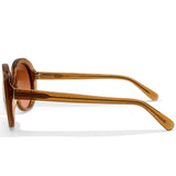 Serengeti Bacall Shiny Crystal Brown/Mineral Drivers Gradient Women's Sunglasses