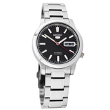 Seiko 5 SNK795K1 Silver with Black Dial Men's Automatic Analog Watch