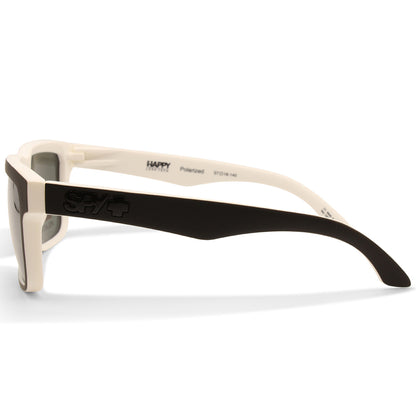 Spy Helm Whitewall Happy Grey Green/Black Mirror Polarised Unisex Sunglasses