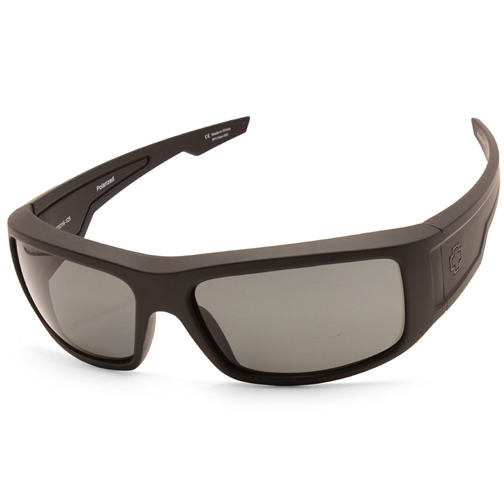 Spy Colt Matte Black/Grey Polarised Men's Sports Sunglasses