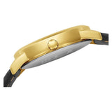 Timex Easy Reader White/Black Leather Men's 30m Analog Watch T2H291