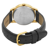 Timex Easy Reader White/Black Leather Men's 30m Analog Watch T2H291