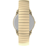 Timex Easy Reader White/Gold Men's 30m Analog Watch T2N090