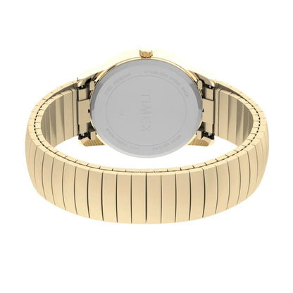 Timex Easy Reader White/Gold Men's 30m Analog Watch T2N090