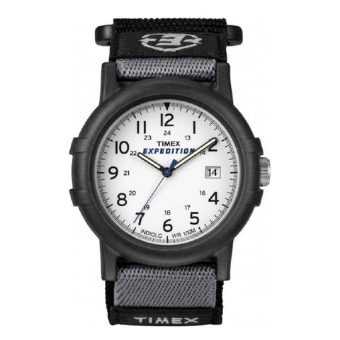 Timex Expedition Camper White/Black Strap Men's 100m Analog Watch T49713