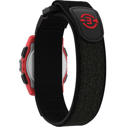 Timex Expedition Cat Black/Red Nylon Strap Unisex 100m Digital Watch T49956