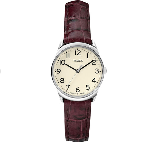 Timex Easy Reader Brown/Cream Women's 30m Analog Watch TW2R30300