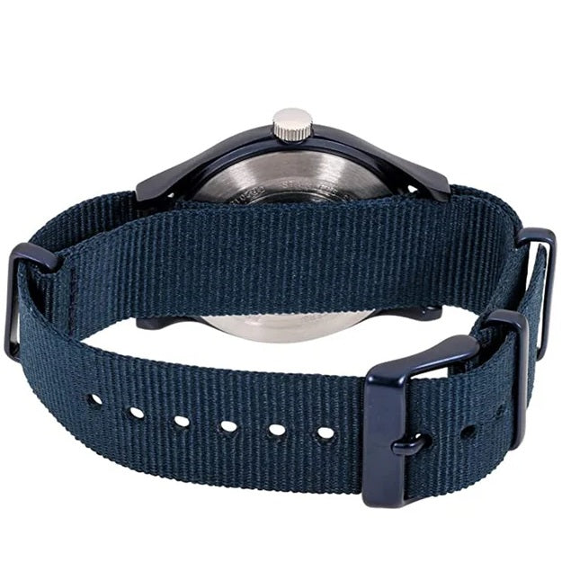 Timex MK1 Aluminium 40mm Blue Fabric Strap Men's Analog Watch TW2R37300