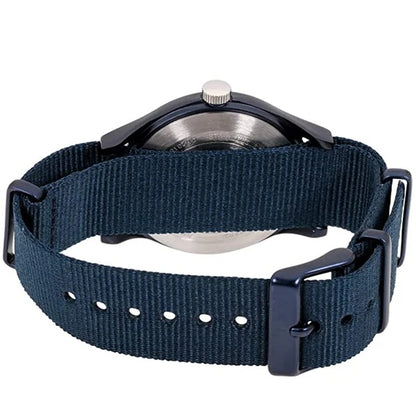 Timex MK1 Aluminium 40mm Blue Fabric Strap Men's Analog Watch TW2R37300