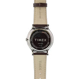 Timex Metropolitan Blue/Brown Dial Men's Quartz Analog Watch TW2R49900