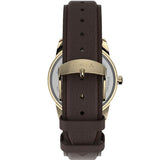 Timex Easy Reader White/Brown Leather Men's 30m Analog Watch TW2U71500