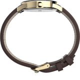 Timex Easy Reader White/Brown Leather Men's 30m Analog Watch TW2U71500