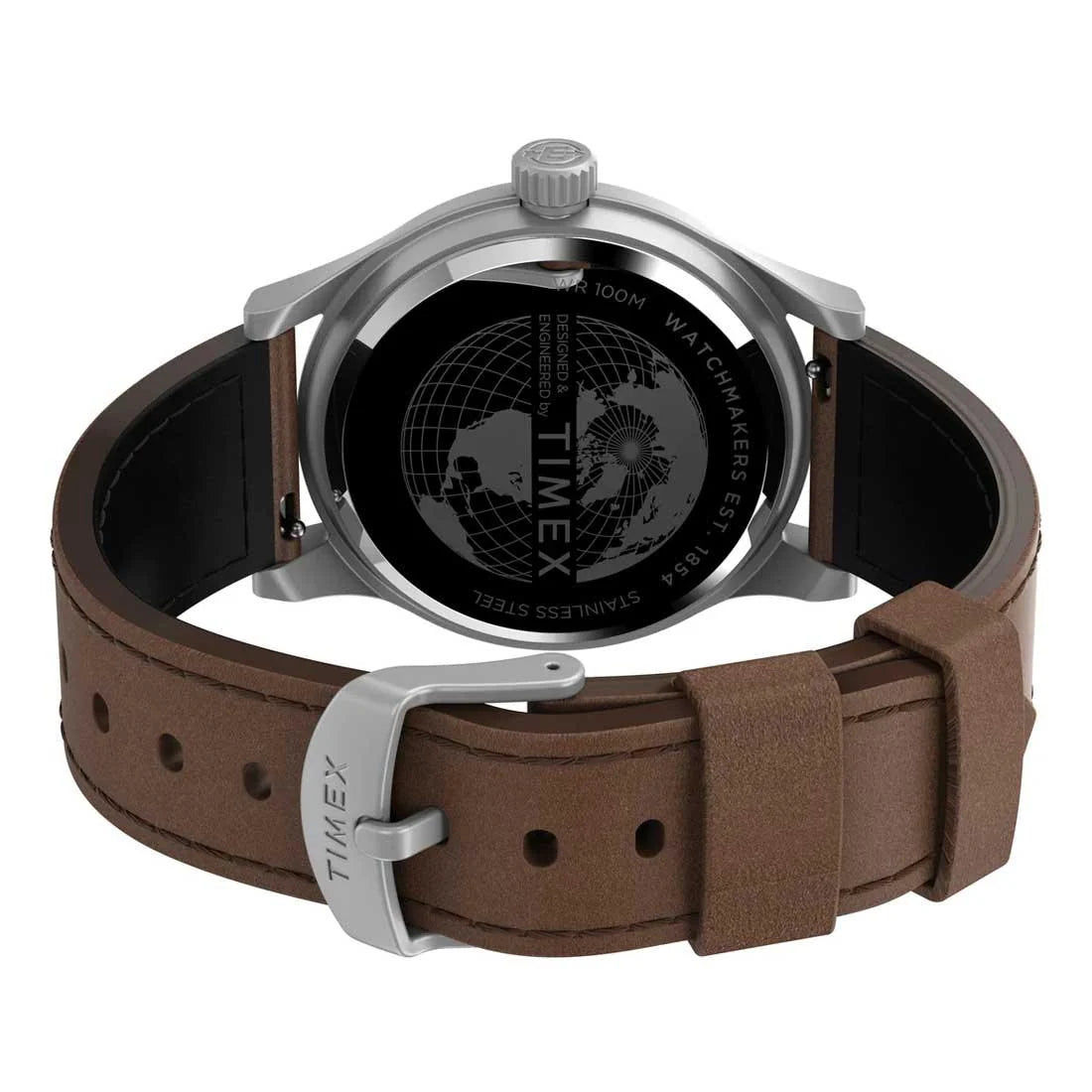 Timex Expedition North Sierra Brown Leather Men's Analog Watch TW2V07300