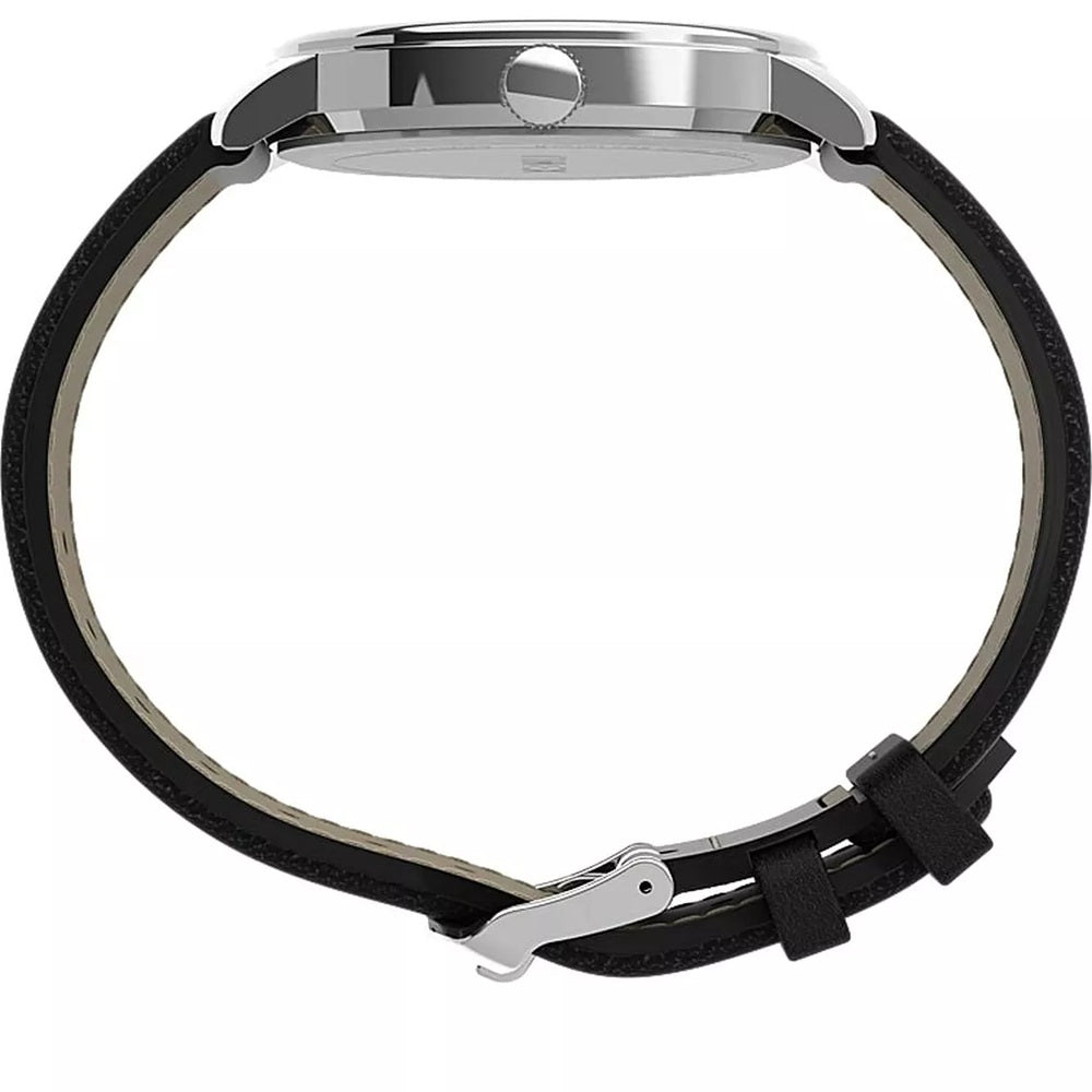 Timex Easy Reader Bold 43mm Black/Black Strap Men's 50M Watch TW2V21400