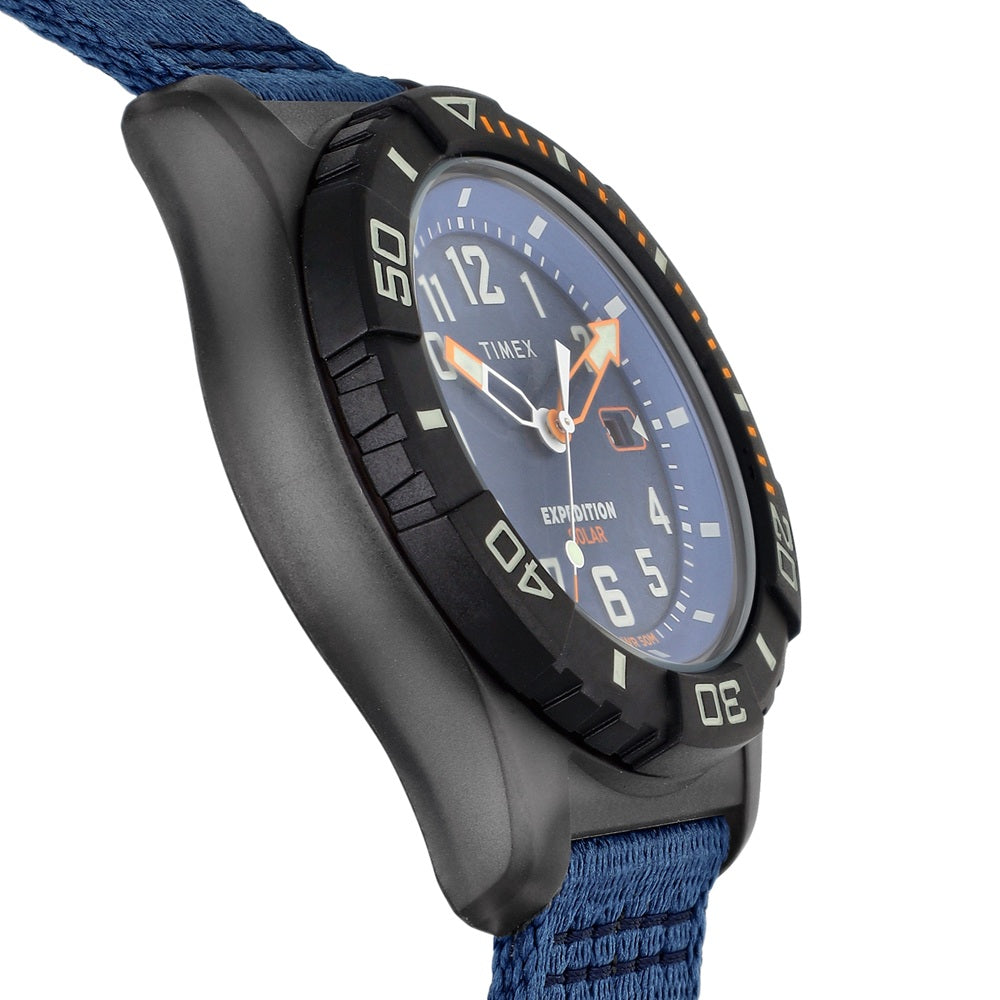 Timex Expedition North Freedive Ocean Solar Blue/Blue Strap Men's Watch TW2V40300